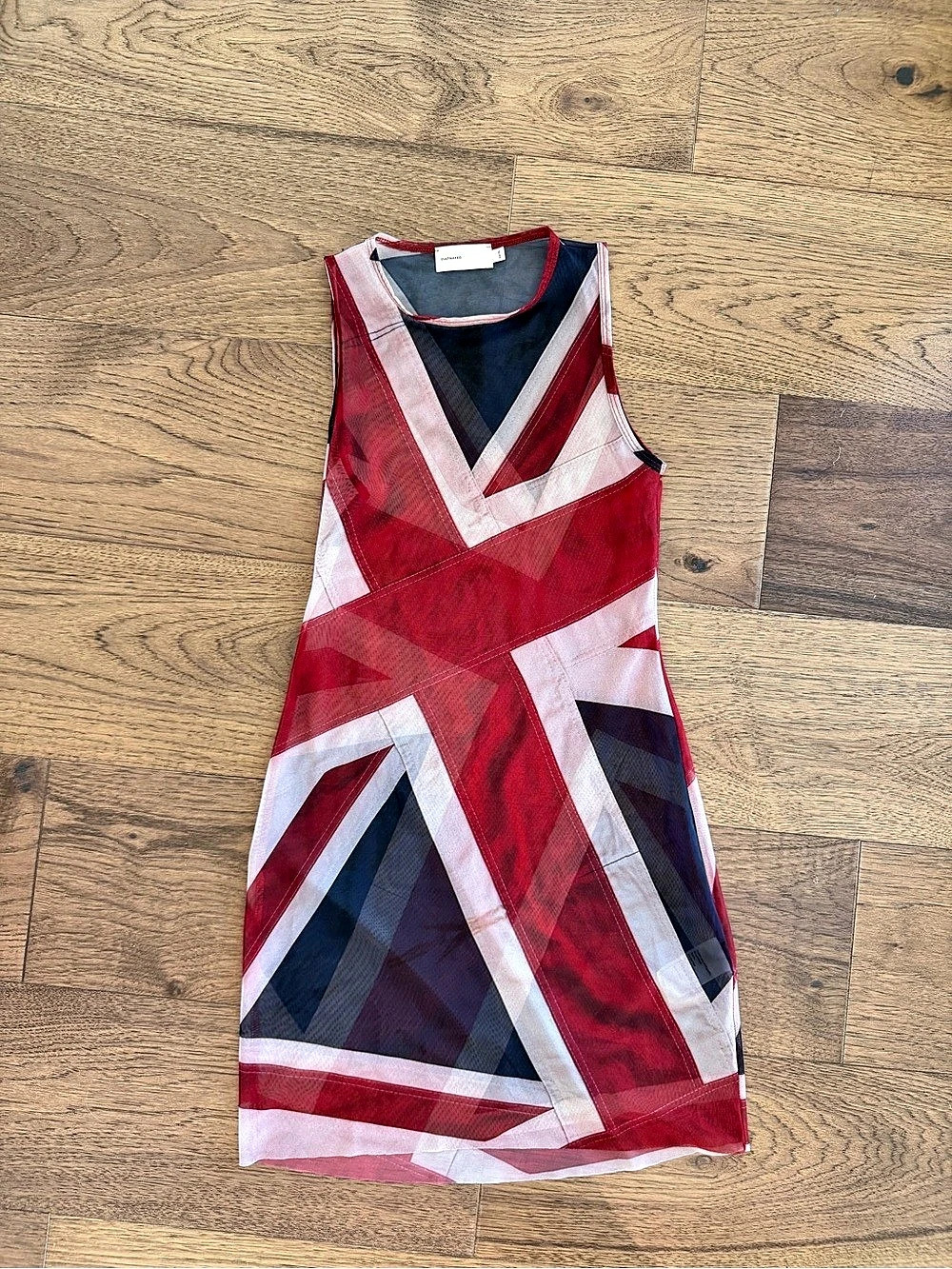 CULTNAKED Union Jack Mini Dress Size XS Like New